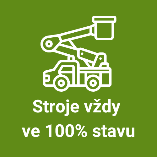 Stroje vždy ve 100% stavu